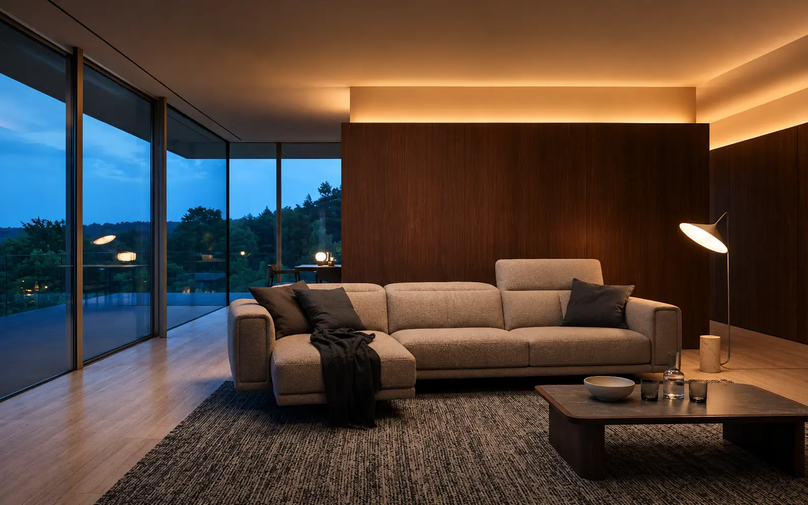 Modern studio interior
